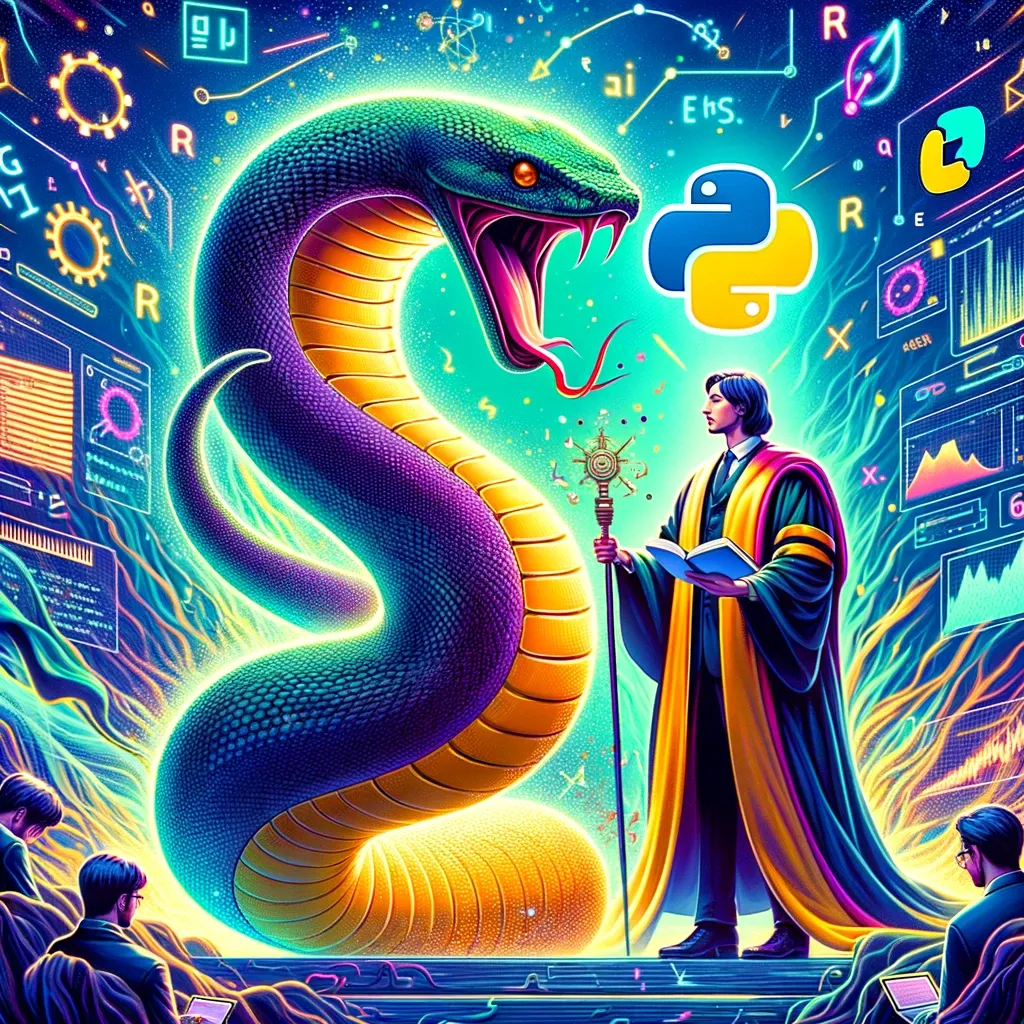 Ilustrasi: Mengenal Singkat Bahasa Pemrograman Python dan R