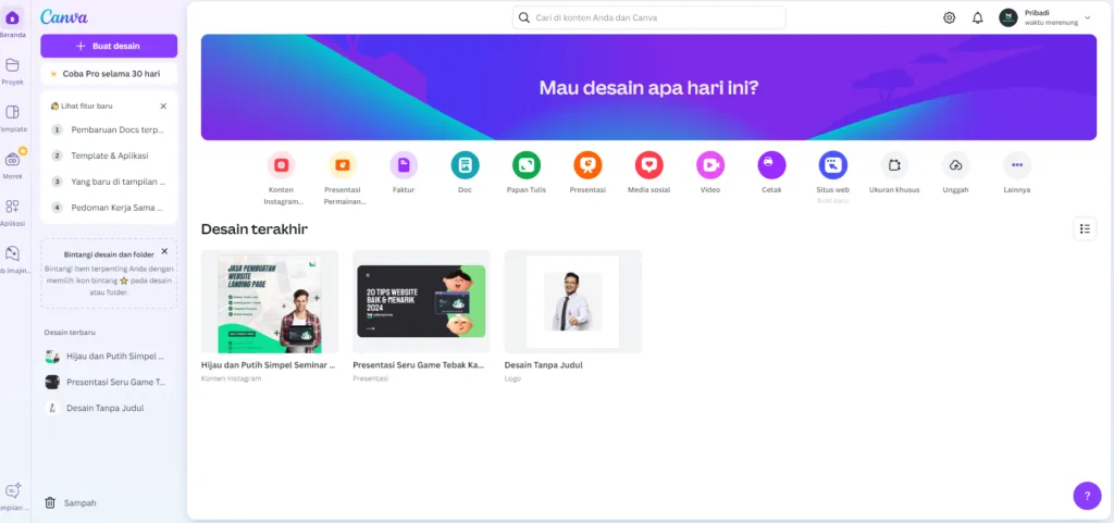 canva desain konten untuk sosial media